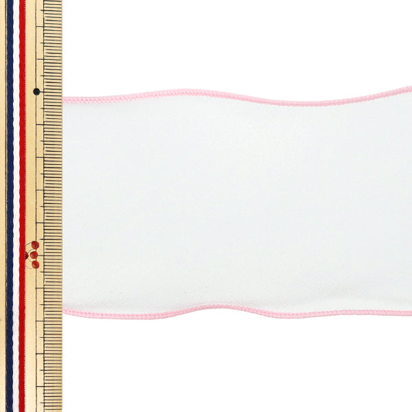 【数量5から】 リボン 『パステルオーガンジーリボン 幅約70mm 3番色 K252T-TPY2』