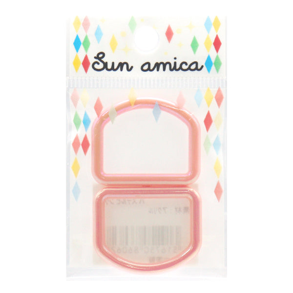 수예부품 "Aurora d-ring 약 25mm 파스텔 핑크 SOD-02"