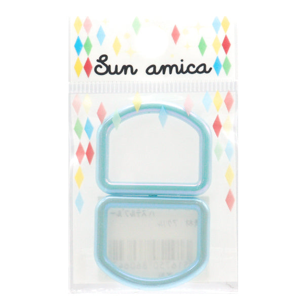 أجزاء الحرف اليدوية "Aurora D-Ring تقريبًا. 25 مم باستيل الأزرق SOD-04"