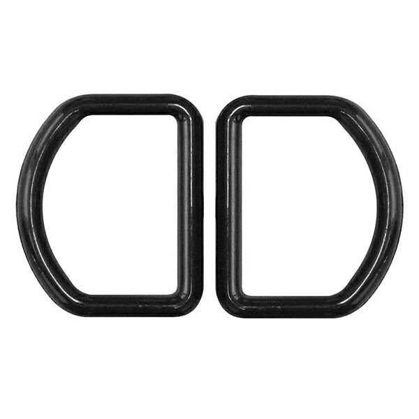 String Cuase "Color D-Ring 25 mm negro 26-121" Clover