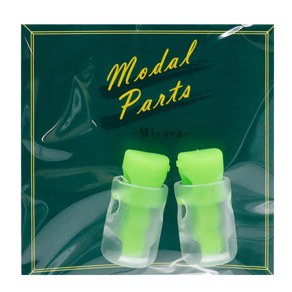 Handwerksteile "Siliziumschnurstopper 2 Stück grün MP-7615" Misasa