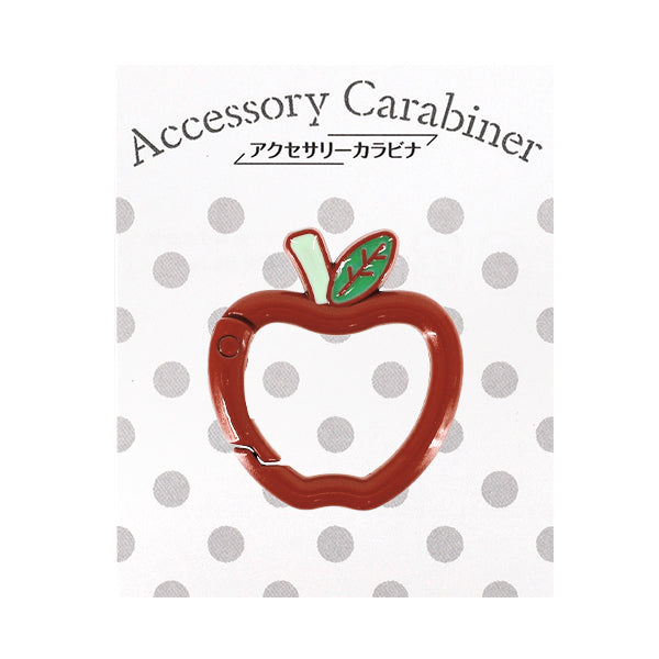 Bastelzubehör „Zubehör Karabiner Apfel ca. 27 x 30 mm rot ACY6-RD"