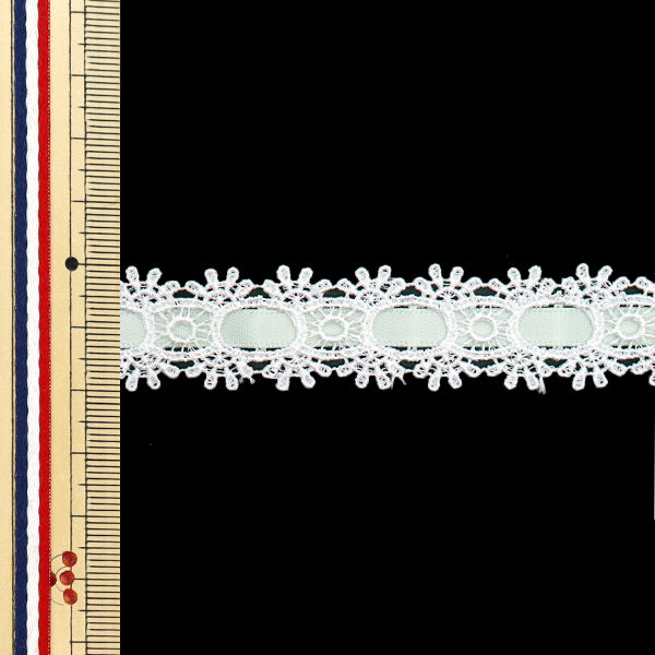 【数量5から】 ケミカルレース 『ケミカルリボンレース 約2cm幅 ミント FR2407』