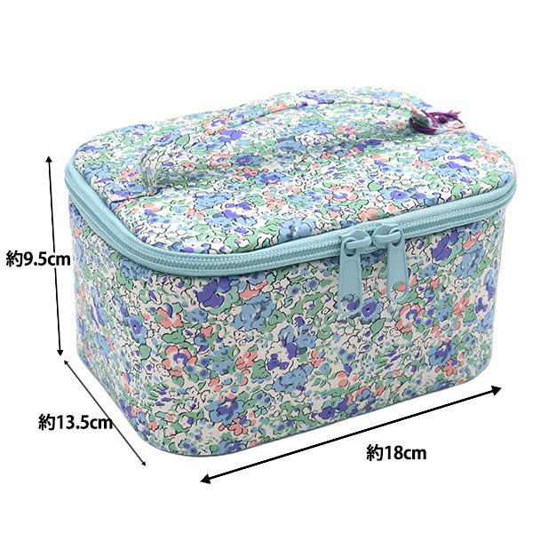 収納ケース 『LIBERTY リバティプリント バニティボックス 小 VAN-3636017DE』 【ユザワヤ限定商品】