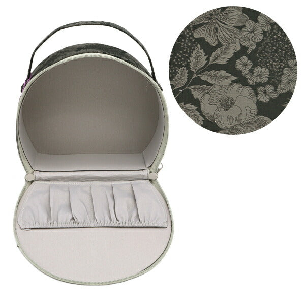 저장 케이스 "Liberty Fabrics Vanity Box, 반원형 VA3-5672151SU" 【Yuzawaya 오리지널】