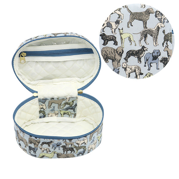 収納ケース 『リバティ・ファブリックス バニティボックス オーバル小 VA6-1229111ZE』 【ユザワヤ限定商品】