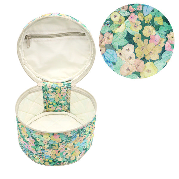 저장 케이스 "Liberty Fabrics Vanity Box Quilted VA7-363J6804D" 【Yuzawaya 오리지널】