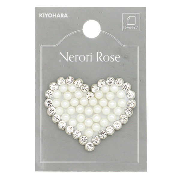 رقعة "ملصق رقم لؤلؤة نيرولي روز"رقعة القلب NR-15" KIYOHARA