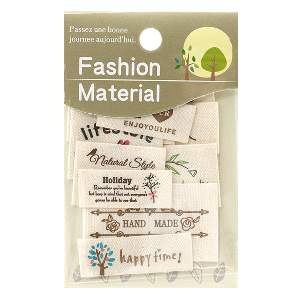 علامة العلامة "علامات القطن 10 أنواع x 1 ورقة كل CT-03"