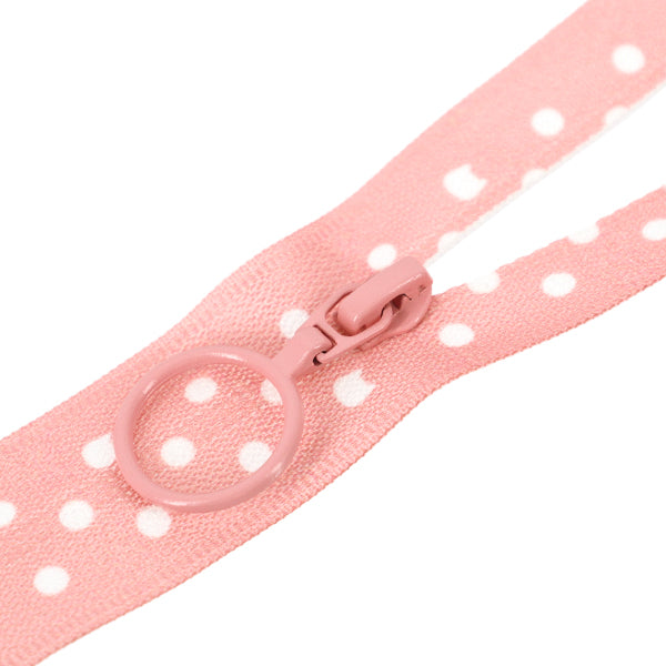 Fermeture éclair ``Impression animaleFermeture éclair 20 cm Chat Point Rose SPF2501-20"