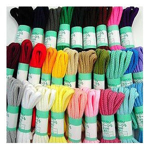 Шнур для рукоделия 『Цветной шнур (Очень густо) белый 1" Юшин играет сердце