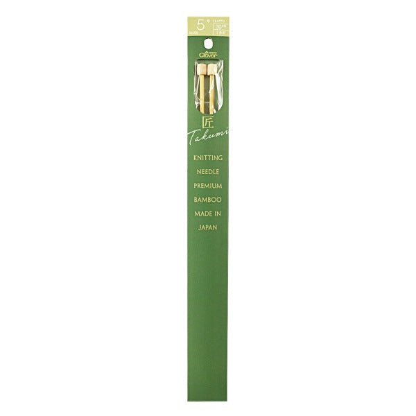 뜨개질 바늘 "Takumi 2 바늘 No. 5 54-205" Clover