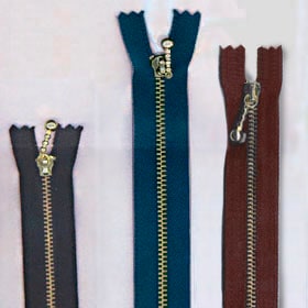 ファスナー 『玉付ゴールドファスナー 20cm 841 オフホワイト』 YKK ワイケーケー