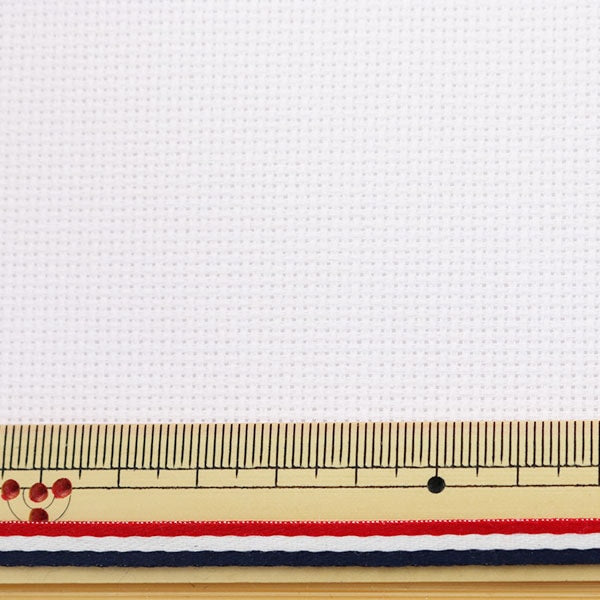 Ткань для вышивания "Золотой стандарт AIDA (AIDA) 18 Считается 70 Глаза Белый (Белый) GD1836BX-6750" DMC Diementea