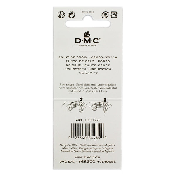 Aguja de bordado "Tamaño de aguja de punto cruzado de bordado 24" Dmc diementsea