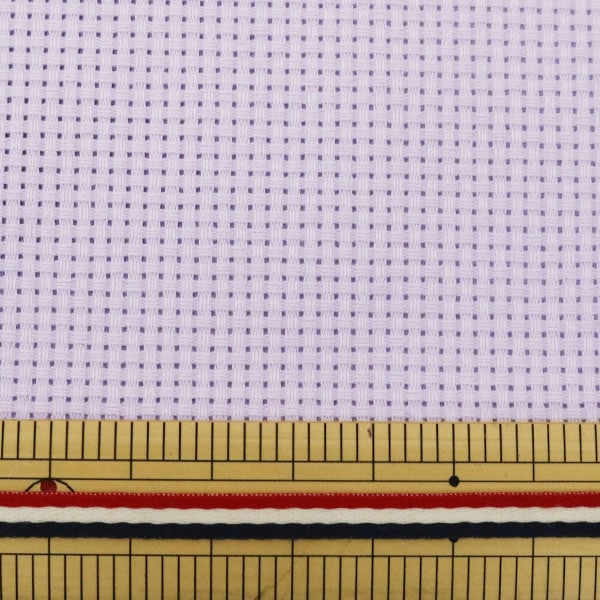 Ткань для вышивания "ПуриОтрезанная ткань Java Cross 55 14 Counts 55 Silver Grey 23900-31" Лекен Lecien Cosmo Cosmo