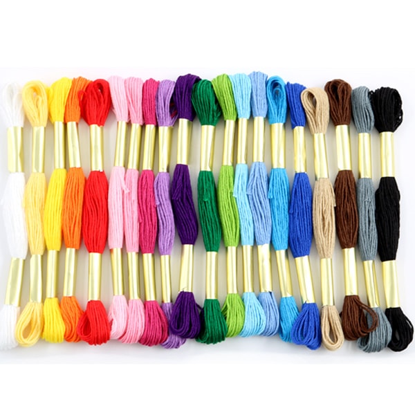 Embroidery thread "Domestic embroidery thread #25 20 pieces"