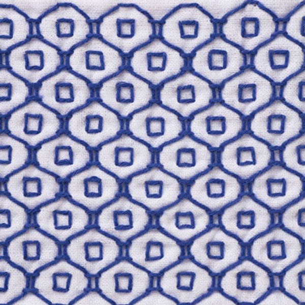 Embroidery kit "Kuri-sashimi kit hemp leaf and money stab SK-350" Olympus