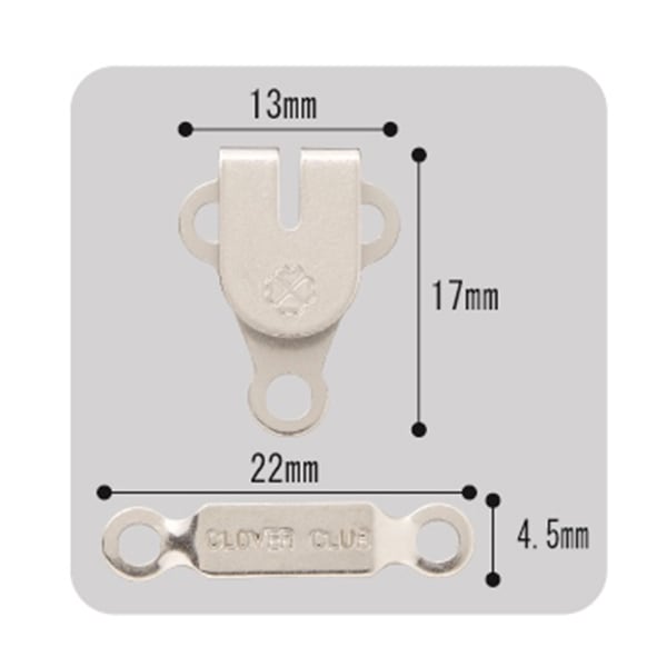 خطاف “ميكان فضة 26-523” Clover