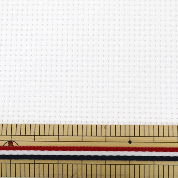 Tissu à broder "PuriTissu coupé Java Cross 45 (Fine) 11 Compte 45 yeux blancs 23800-11" Lecien Lecien Cosmo cosmo