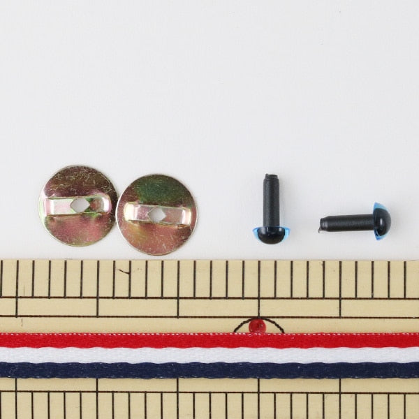 أجزاء العين اليدوية "Amigurumi EYE Crystal Eye 4.5mm Crystal Blue" Hamanaka