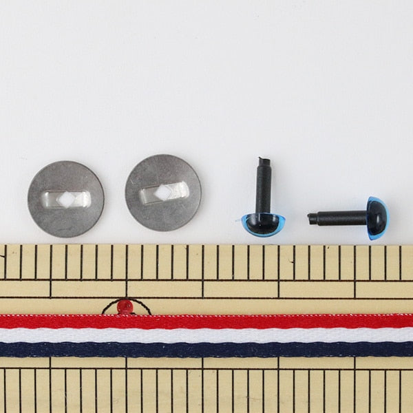 أجزاء العين المصنوعة يدويًا "Amigurumi EYE Crystal Eye 6mm Crystal Blue" Hamanaka