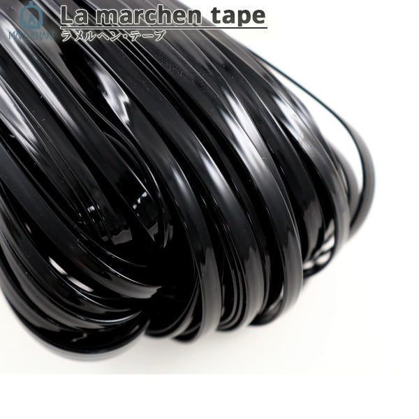 شريط صناعة يدوية "شريط La Fairy Tale 3 مم 50 متر مينا أسود" MARCHENART Fairy Tale Art