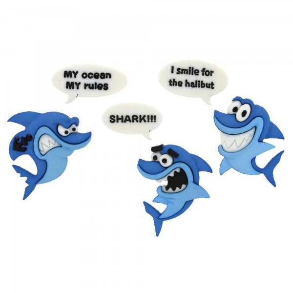 Кнопка "Детская кнопка акула" Окупай это