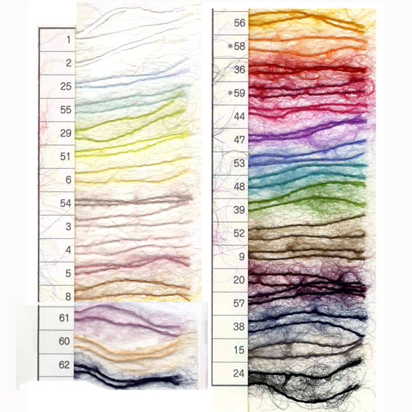 Fall and winterYarn "Kid Mohair Fine (Kid Mohair Fine) 38 (Navy) Bard color" Puppy