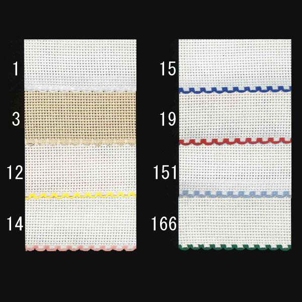 Embroidery Fabric "Zweigart (Zweigart) Idatape 5cm Width 1m Cut 7107-3 generate" Original Zweigart Handarbeits-Stofff