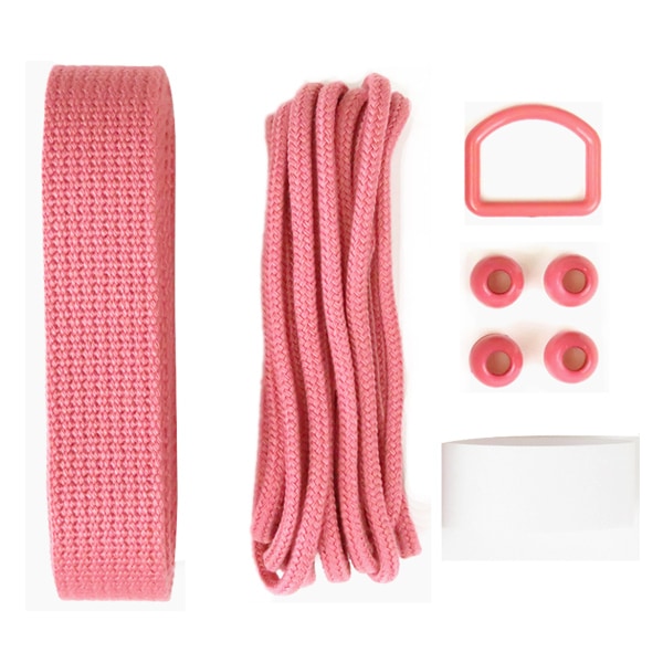 수예테이프 세트 "전체 x 풀 평범한 로즈 핑크"
