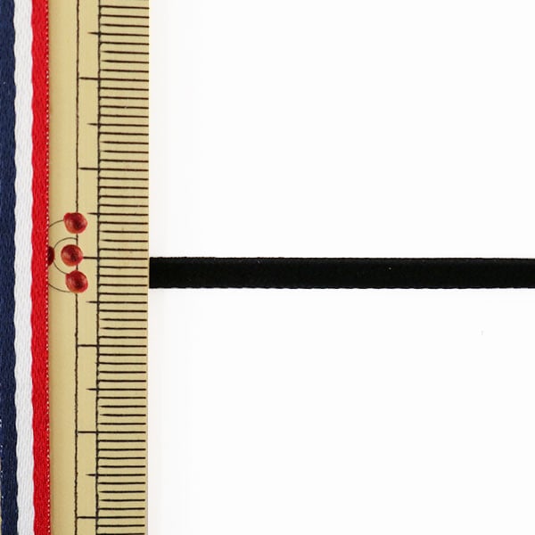 Nastro "1 velluto anti -saleNastro Larghezza 3 mm x circa 5 m volume 030 colore (nero) "