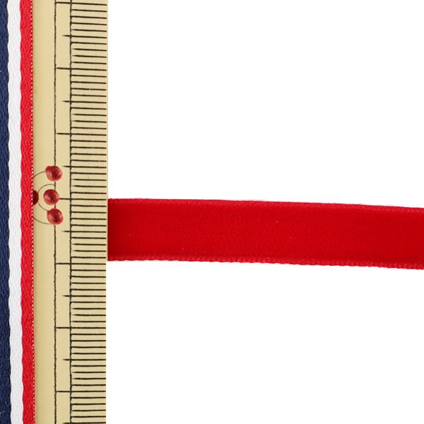 Farbband "1 Anti -Sale -SamtFarbband 9 mm Breite x ca. 5 m Volumen 260 Farbe (dunkelrot) "