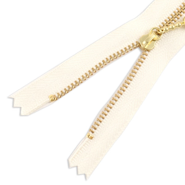 Reißverschluss "Gold Reißverschluss mit Bällen 10 cm 841 Farbe" YKK