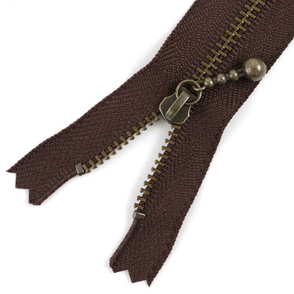 Reißverschluss "Goldbefestigungsmittel mit Ball 22 cm 570 Farbe" YKK