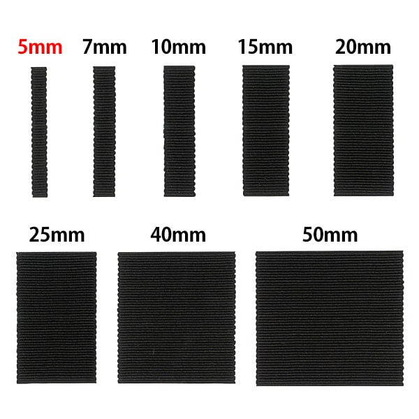 【数量5から】 リボン 『木馬グログランリボン 8000K-5-7』 MOKUBA 木馬