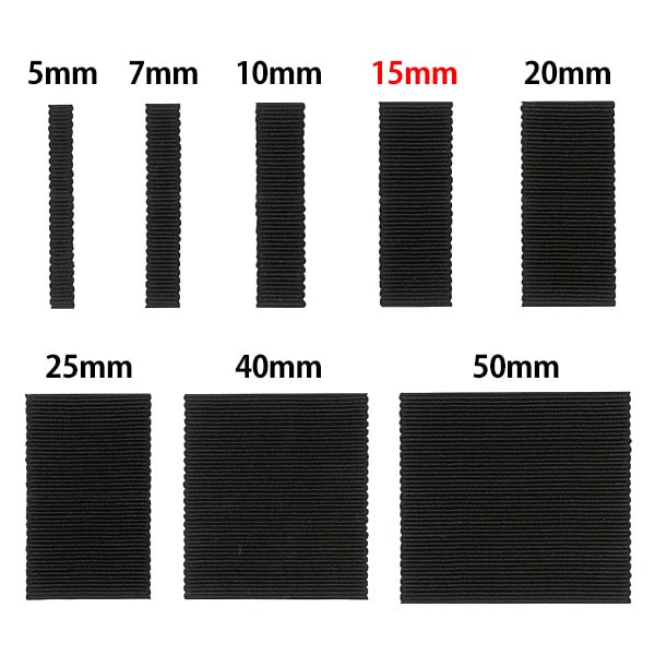 【数量5から】 リボン 『木馬グログランリボン 8000K-15-20』 MOKUBA 木馬