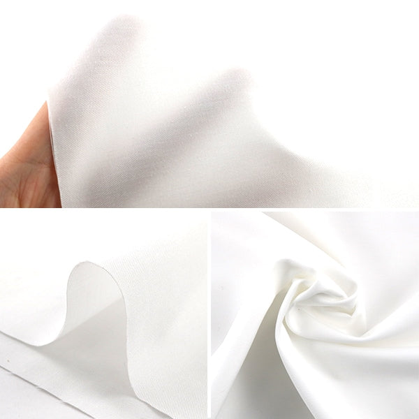 【数量5から】 生地 『T/Cツイル 01 オフホワイト 80600』