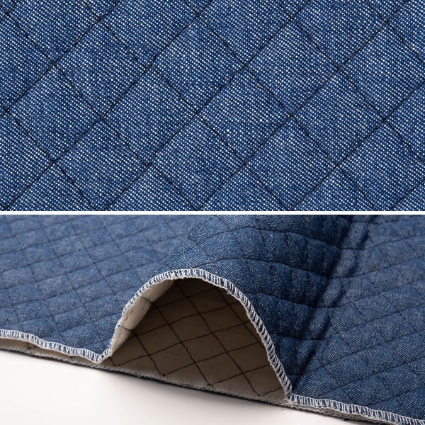 【数量5から】 生地 『10デニムキルティング』