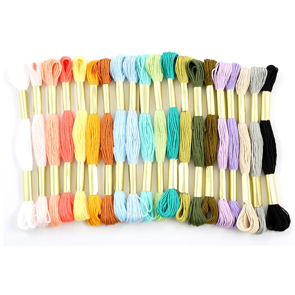 Embroidery thread "Embroidery thread#25 20 sets B Pastel"