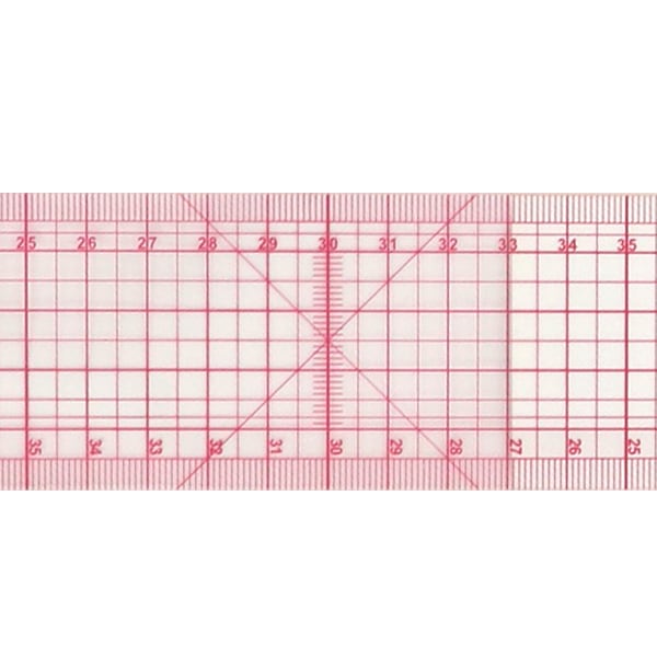Ruller "60 cm Grid Lineal (weich)" KIYOHARA