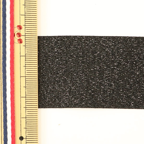 【数量5から】 リボン 『メタリックリボン 36mm 3番色』 MOKUBA 木馬