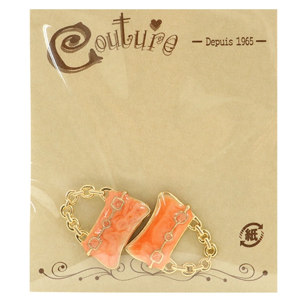 ドールチャーム素材 『ドールチャーム バッグ オレンジ TDC-2』 寺井