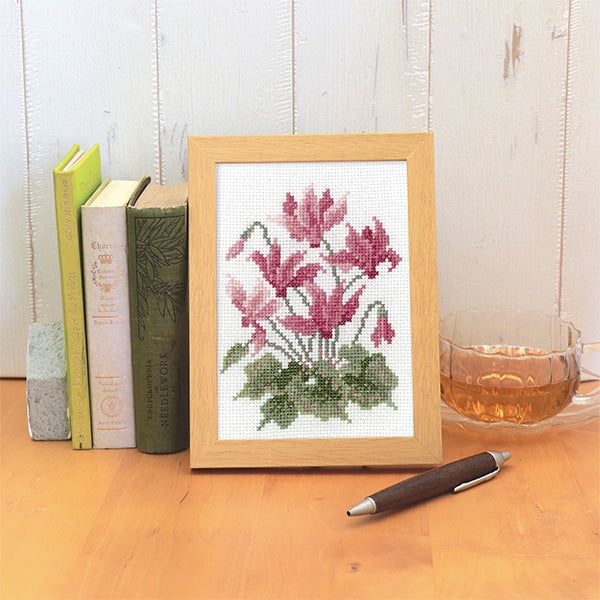 Комплект вышивки "12 -месячный комплект вышивки цветов ноябрь Cyclamen カ カ ・ ・ ・ ・ 7 7 7 7 7 7 7 7 7 7 7 7 7 7 7 7 7 7 7 7 7" Olympus