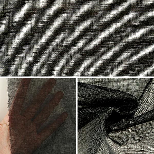 【数量5から】 織布接着芯 『ダンレーヌ SX33CH ブラック』