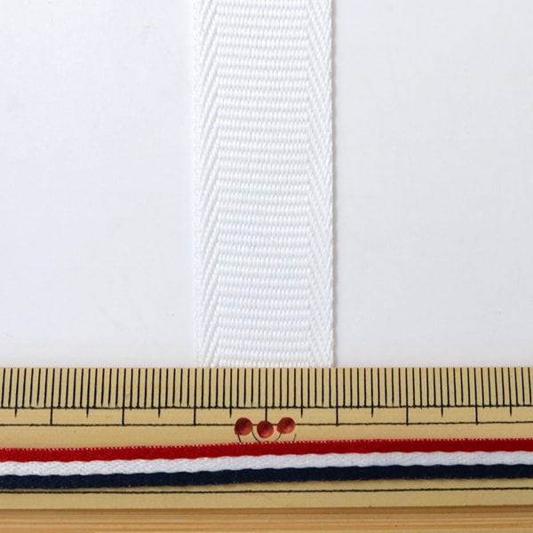 【数量5から】 芯地テープ 『ナイロンベルト 20mm巾 白』