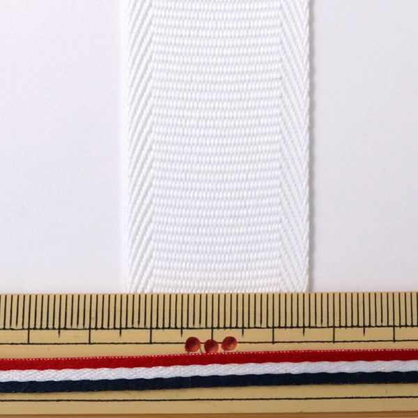 【数量5から】 芯地テープ 『ナイロンベルト 30mm巾 白』