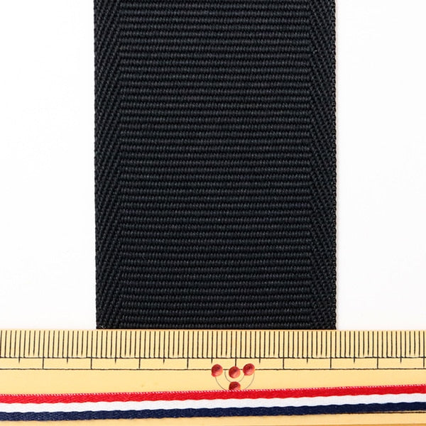 【数量5から】 芯地テープ 『ナイロンベルト 50mm巾 黒』