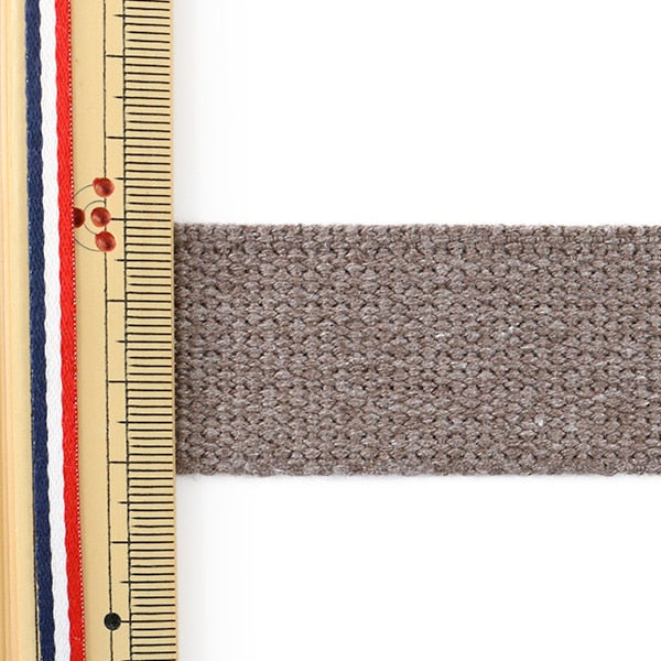 【数量5から】 手芸テープ 『ヴィンテージ風テープ 30mm ブラウン』