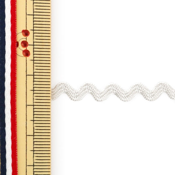 【数量5から】 手芸テープ 『山道テープ 約7mm幅 0番色』 DARIN ダリン